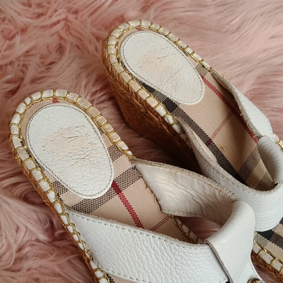 Burberry wedge sandals - Picture 3 of 12